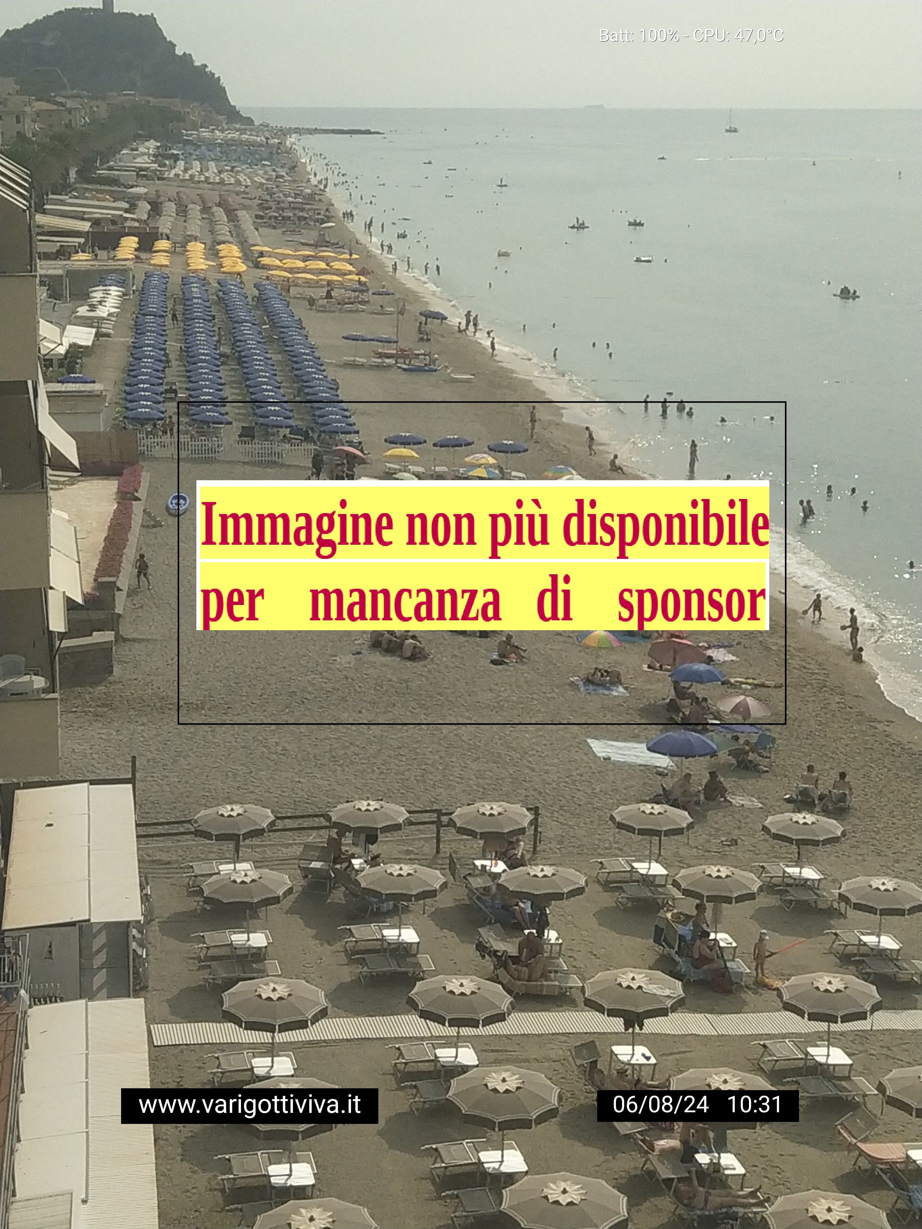 immagine della webcam nei dintorni di Albenga: webcam Finale Ligure