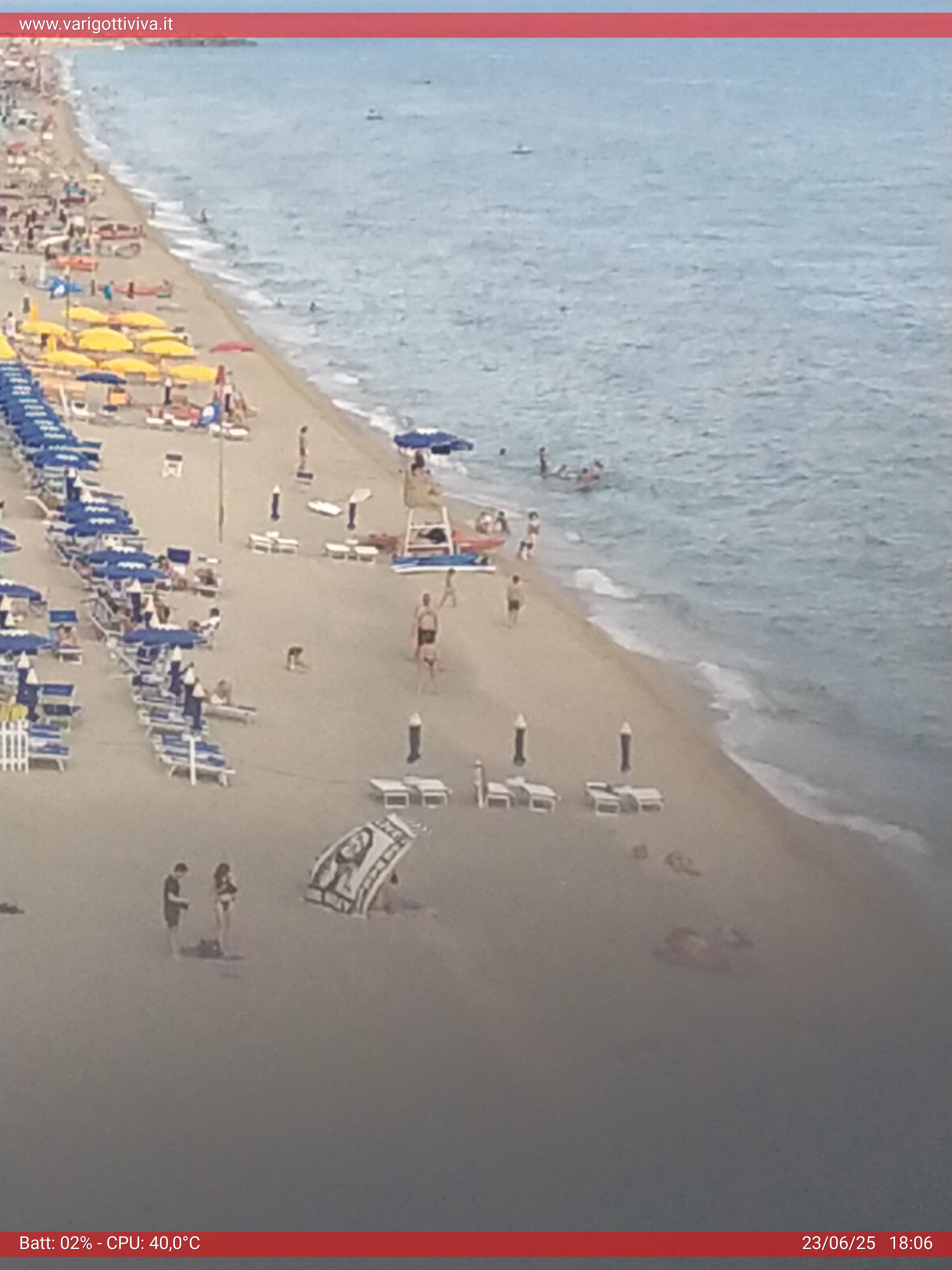 immagine della webcam nei dintorni di Varigotti: webcam Finale Ligure