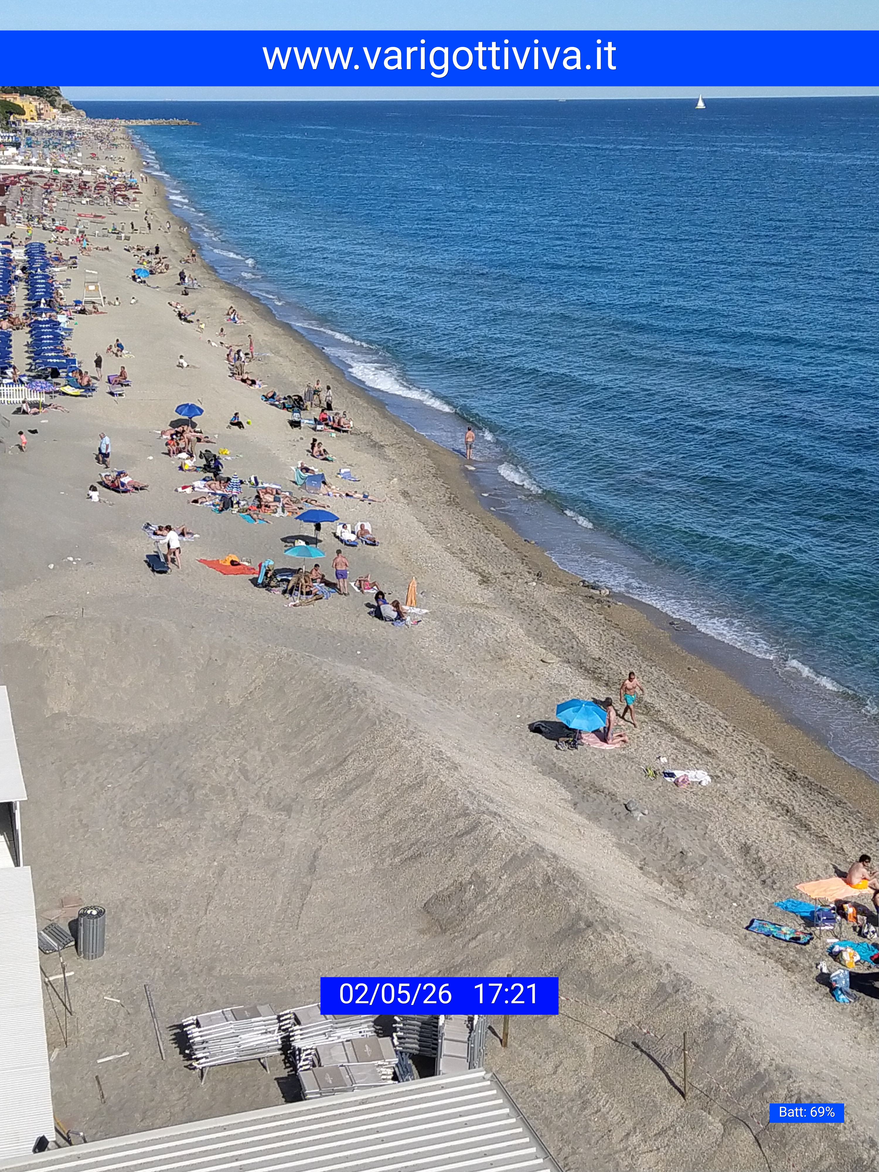 immagine della webcam nei dintorni di Albissola Marina: webcam Finale Ligure