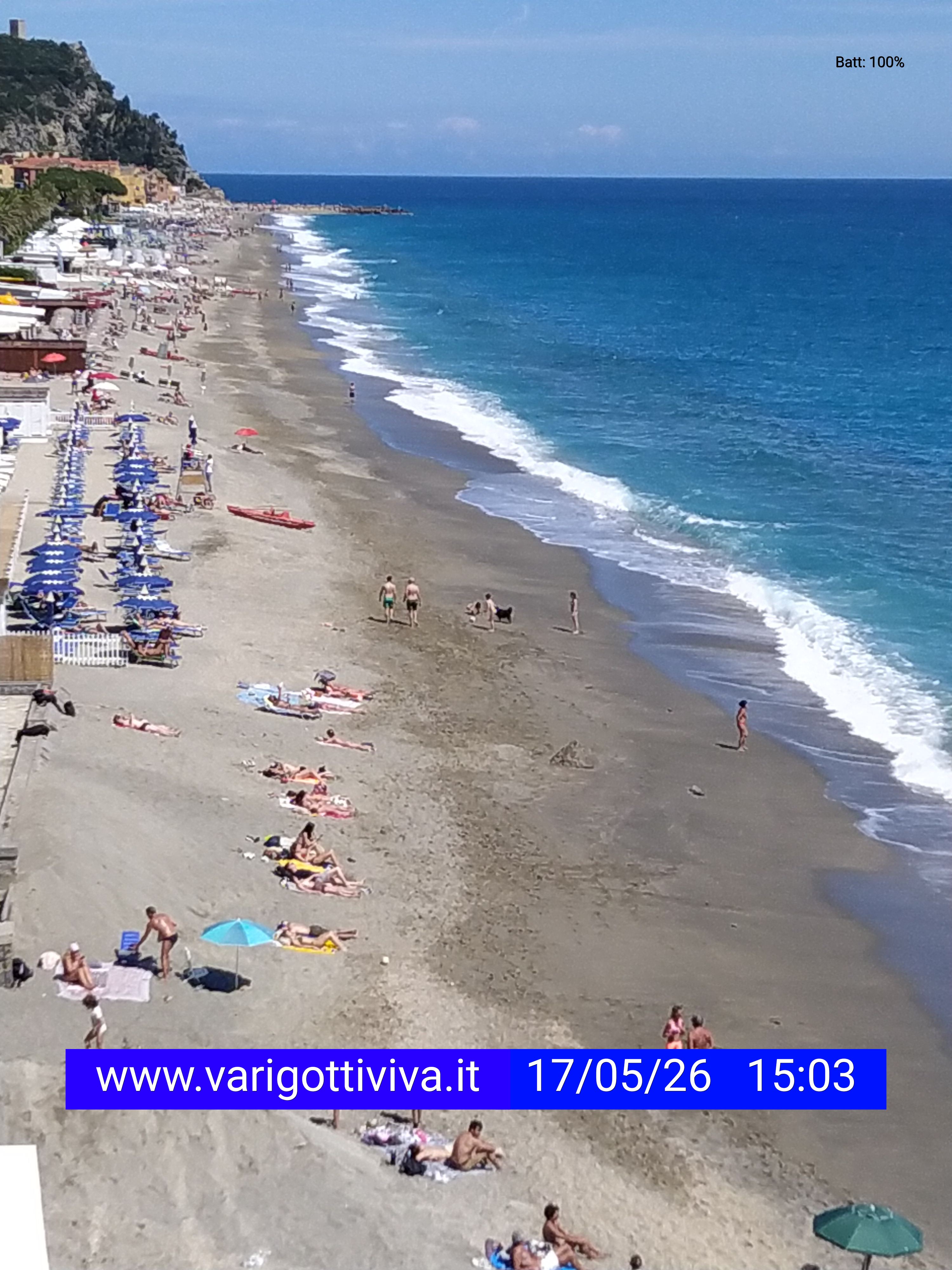 immagine della webcam nei dintorni di Ceriale: webcam Finale Ligure