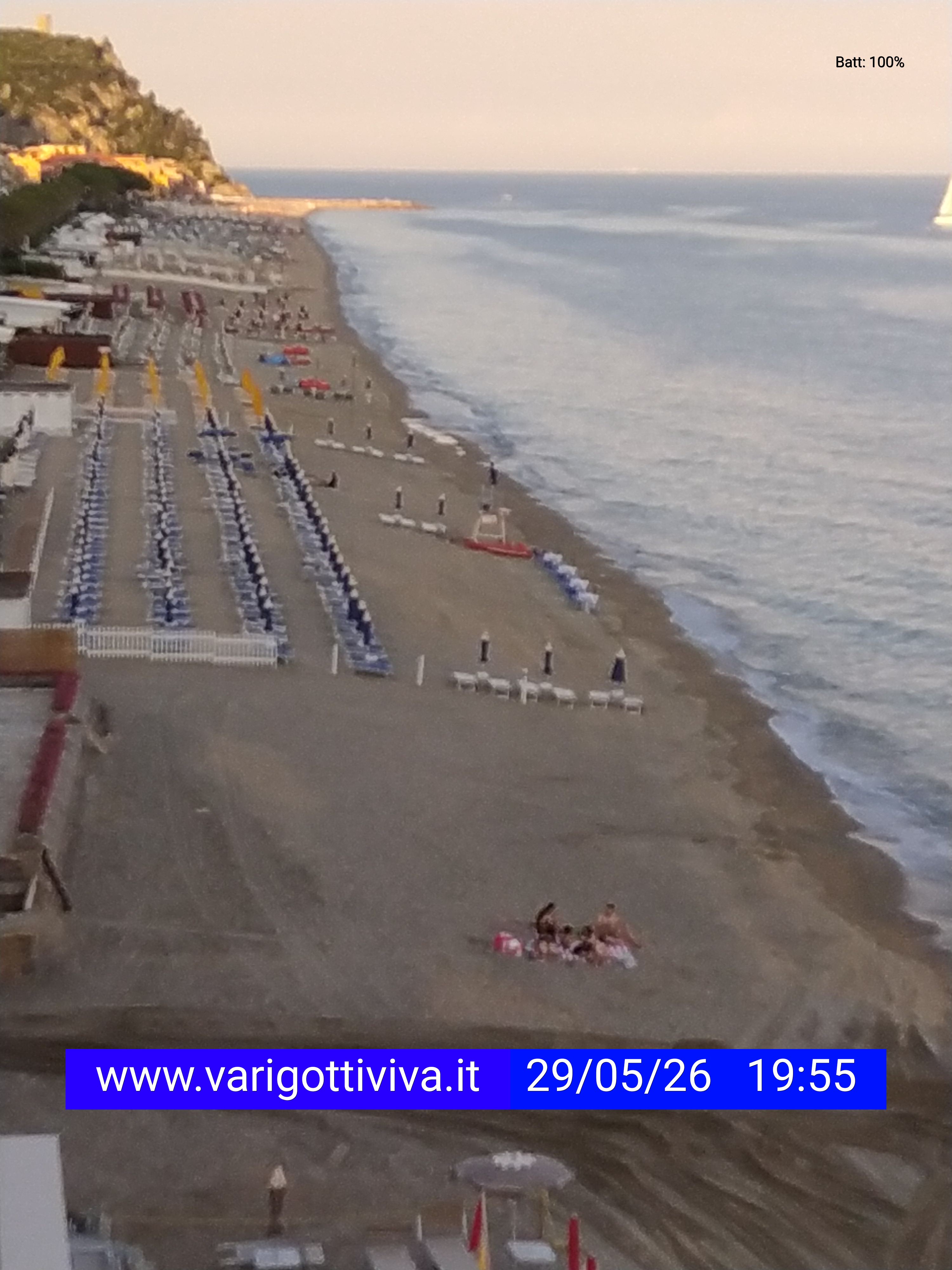 immagine della webcam nei dintorni di Bergeggi: webcam Finale Ligure